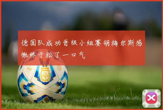 德国队成功晋级小组赛胡梅尔斯感慨终于松了一口气