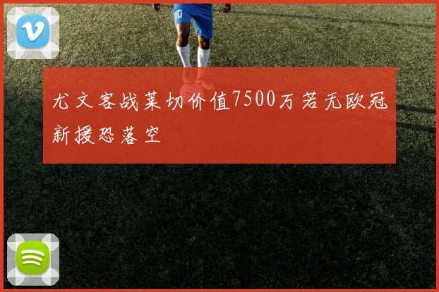 尤文客战莱切价值7500万若无欧冠新援恐落空